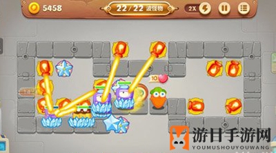 《保卫萝卜3》工厂第12关通关攻略