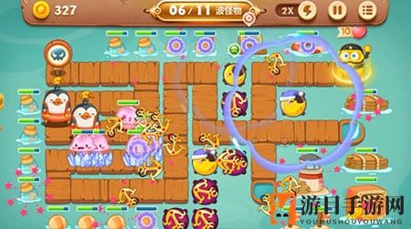 《保卫萝卜3》码头第31关通关攻略