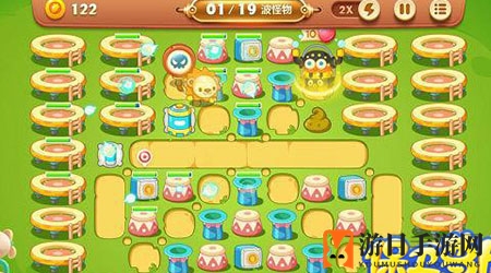 《保卫萝卜3》游乐场第12关通关攻略
