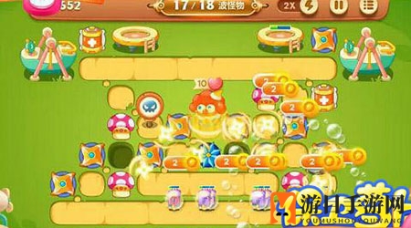 《保卫萝卜3》游乐场第3关通关攻略
