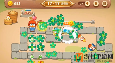 《保卫萝卜3》集市第9关通关秘籍