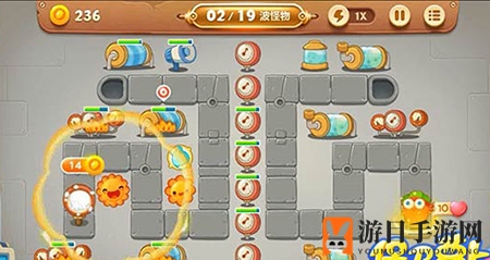 《保卫萝卜3》工厂第21关通关攻略