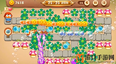 《保卫萝卜3》集市第34关通关攻略