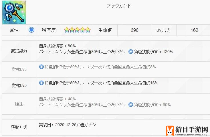 《世界弹射物语》水老王武介绍