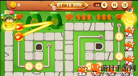 《保卫萝卜3》公园第24关通关攻略
