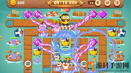 《保卫萝卜3》码头第21关通关秘籍