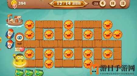 《保卫萝卜3》码头第22关通关攻略