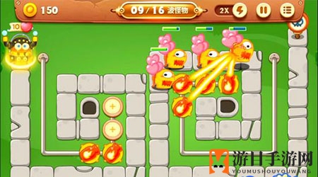 《保卫萝卜3》公园第24关通关攻略