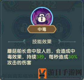 《保卫向日葵》蘑菇船长植物深度解析
