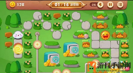 《保卫萝卜3》公园第一关通关攻略