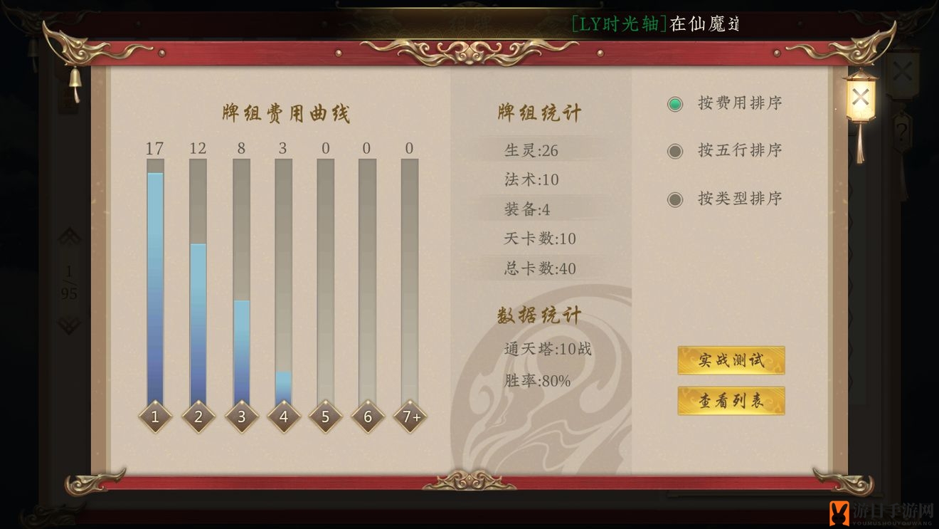 《五行师》暴力金木群卡组详解