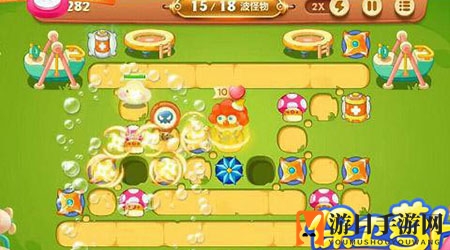 《保卫萝卜3》游乐场第3关通关攻略