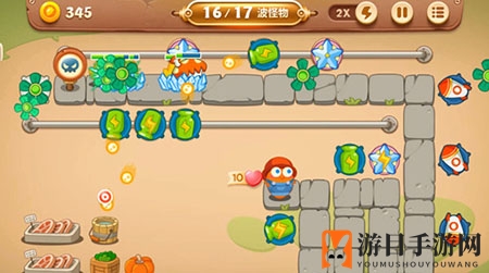 《保卫萝卜3》集市第28关通关攻略