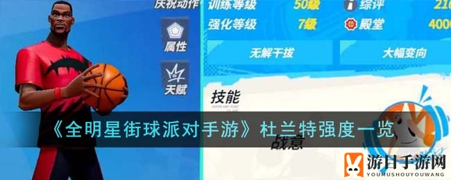 篮球盛宴：揭秘《全明星街球派对》中杜兰特的实战魅力