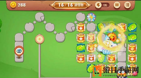 《保卫萝卜3》公园第一关通关攻略