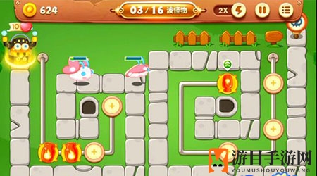 《保卫萝卜3》公园第24关通关攻略