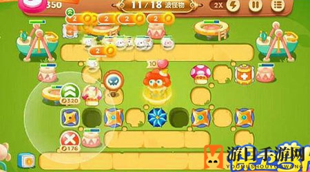 《保卫萝卜3》游乐场第3关通关攻略