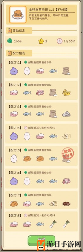 《元气动森》金枪鱼煎肉饼制作方法