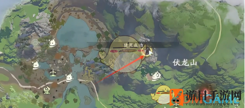 《仙剑世界》御灵刷新位置